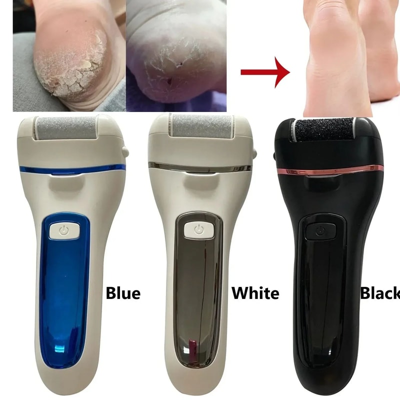 Rechargeable Electric Foot File Callus Remover Powerful Heel Grinder For Dead Skin Cracked Heels 14