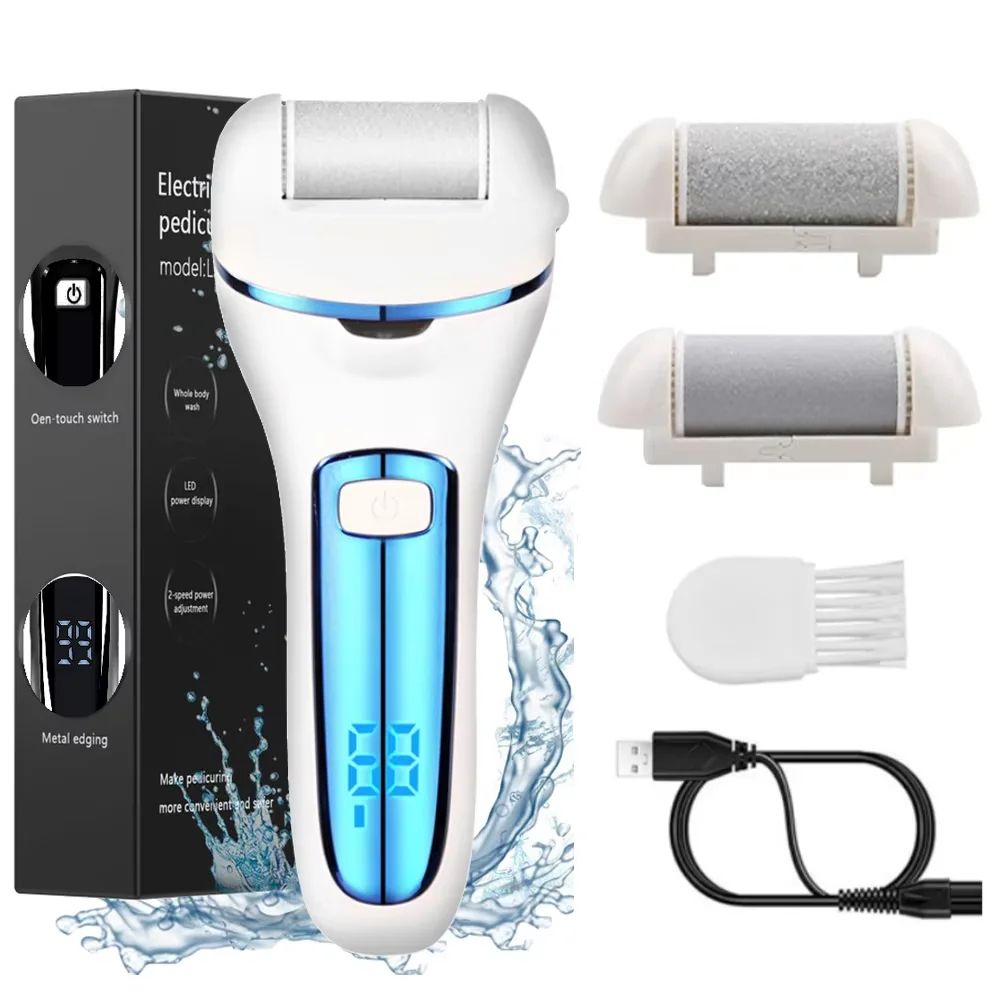 Rechargeable Electric Foot File Callus Remover Powerful Heel Grinder For Dead Skin Cracked Heels 20