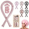 NoHeat Silk Curling Rod Headband Heatless Overnight Hair Curler Ribbon Soft Sleeping Curlers For W 0