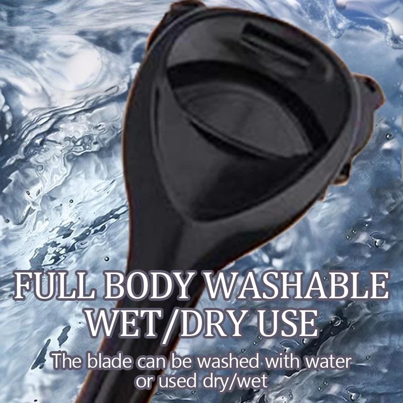 Back Hair Remover For Men Painless Long Handle Back Shaver Foldable Portable Body Grooming Razor 5