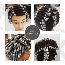 60 pcs small perm rods – 0.59 inches hair rollers for natural hair | salon curling rods for tight curls & waves