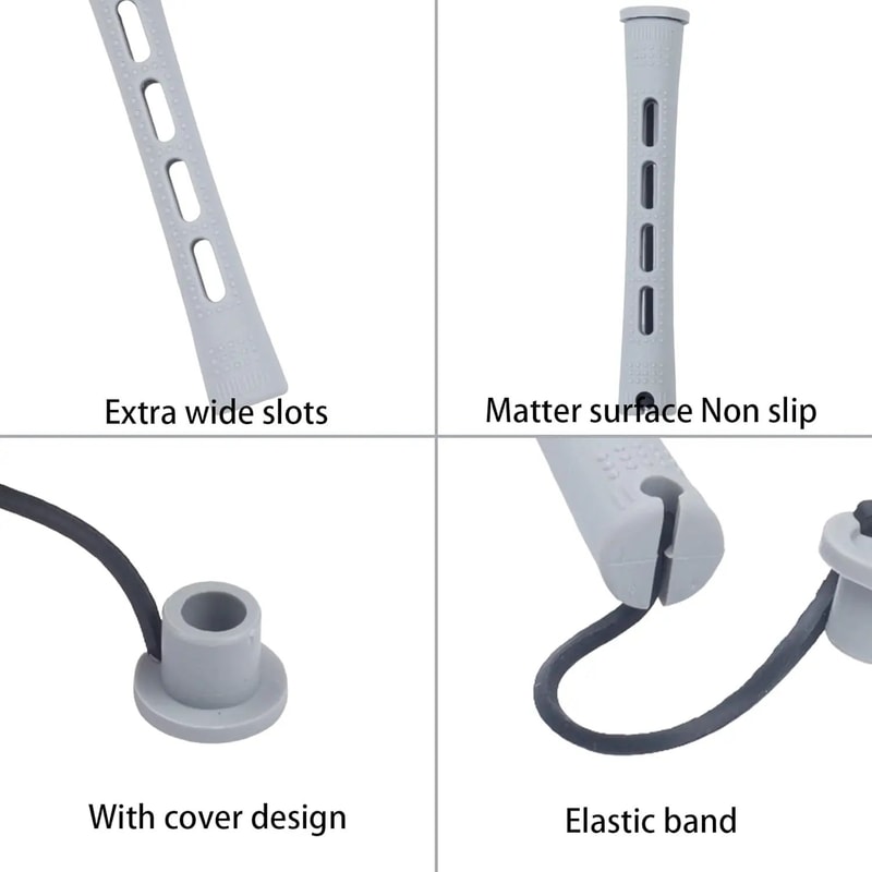 60 Pcs Small Perm Rods 059 Inches Hair Rollers For Natural Hair Salon Curling Rods For Tight Curl