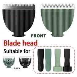 ceramic titanium replacement blade for hair trimmer – universal clipper cutter head | sharp grooming shaver blade access
