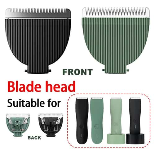 Ceramic Titanium Replacement Blade for Hair Trimmer – Universal Clipper Cutter Head | Sharp Grooming Shaver Blade Access