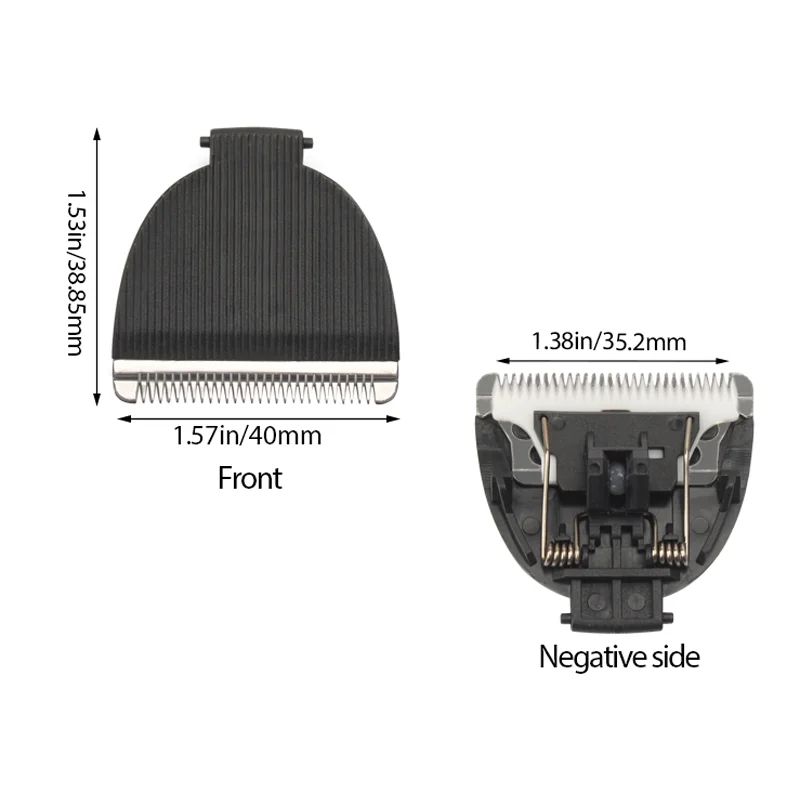 Ceramic Titanium Replacement Blade For Hair Trimmer Universal Clipper Cutter Head Sharp Grooming 5