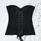 Floral Lace Overbust Corset Bustier Strapless Steel Boned LaceUp Bodice PushUp Corset Crop Top Fo 11