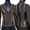 Mens Vintage Corset Waistcoat LaceUp Boned Abdomen Shaping Vest Tummy Control Waist Girdle For For 9