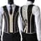 Mens Vintage Corset Waistcoat LaceUp Boned Abdomen Shaping Vest Tummy Control Waist Girdle For For 20