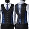 Mens Vintage Corset Waistcoat LaceUp Boned Abdomen Shaping Vest Tummy Control Waist Girdle For For 22