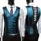 Mens Vintage Corset Waistcoat LaceUp Boned Abdomen Shaping Vest Tummy Control Waist Girdle For For 16