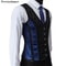 Mens Boned Abdomen Corset Vest Vintage Floral Slimming Waistcoat For Stomach Control Elegant Gothi