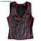Mens Boned Abdomen Corset Vest Vintage Floral Slimming Waistcoat For Stomach Control Elegant Gothi