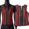 Mens Boned Abdomen Corset Vest Vintage Floral Slimming Waistcoat For Stomach Control Elegant Gothi