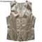 Mens Boned Abdomen Corset Vest Vintage Floral Slimming Waistcoat For Stomach Control Elegant Gothi