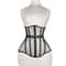 Women Steel Boned Underbust Mesh Corset LaceUp Waist Trainer Bustier For Shaping Stage Costume 7