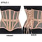 Women Steel Boned Underbust Mesh Corset LaceUp Waist Trainer Bustier For Shaping Stage Costume 10