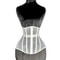 Women Steel Boned Underbust Mesh Corset LaceUp Waist Trainer Bustier For Shaping Stage Costume 13