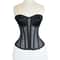 Womens Strapless Mesh Overbust Corset Bustier With Cups Boned LaceUp Waist Slimming Wedding Shapin 7