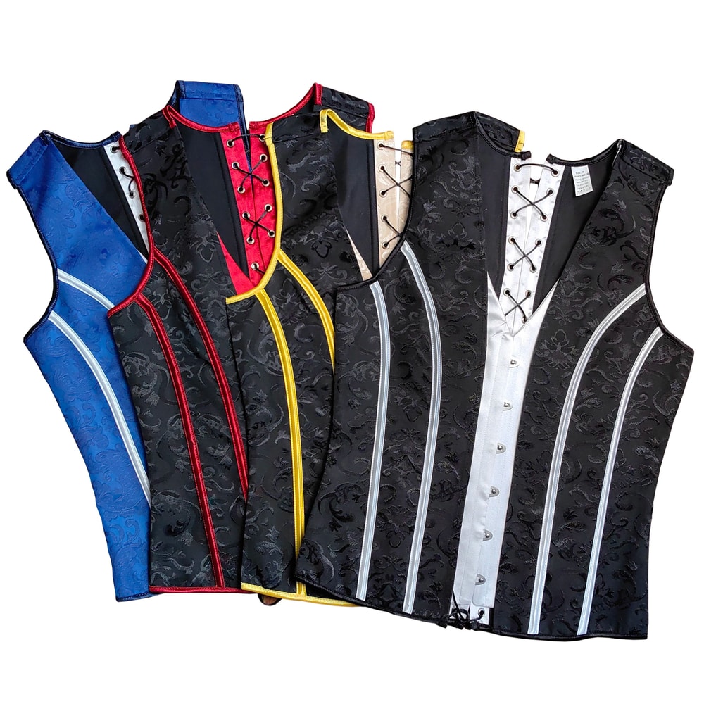 Mens Boned Corset Vest Body Shaper Flat Stomach Waist Girdle For Abdominal Slimming PushUp Suppor 1