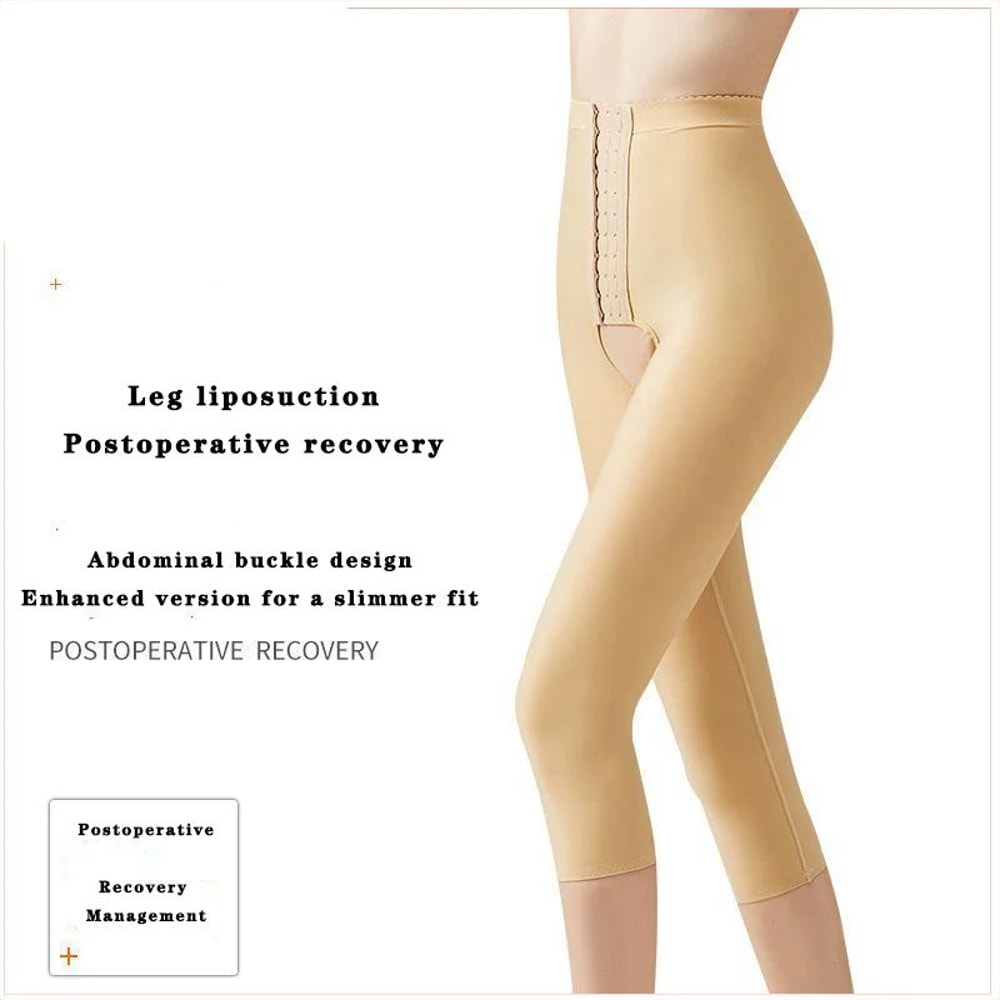 Womens PostLiposuction Compression Shapewear Thigh Belly Control Recovery Pants Medical Body Shap 1