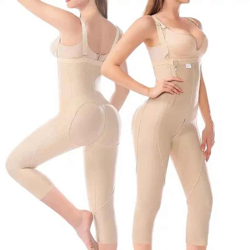 Womens PostLiposuction Compression Shapewear Thigh Belly Control Recovery Pants Medical Body Shap 12