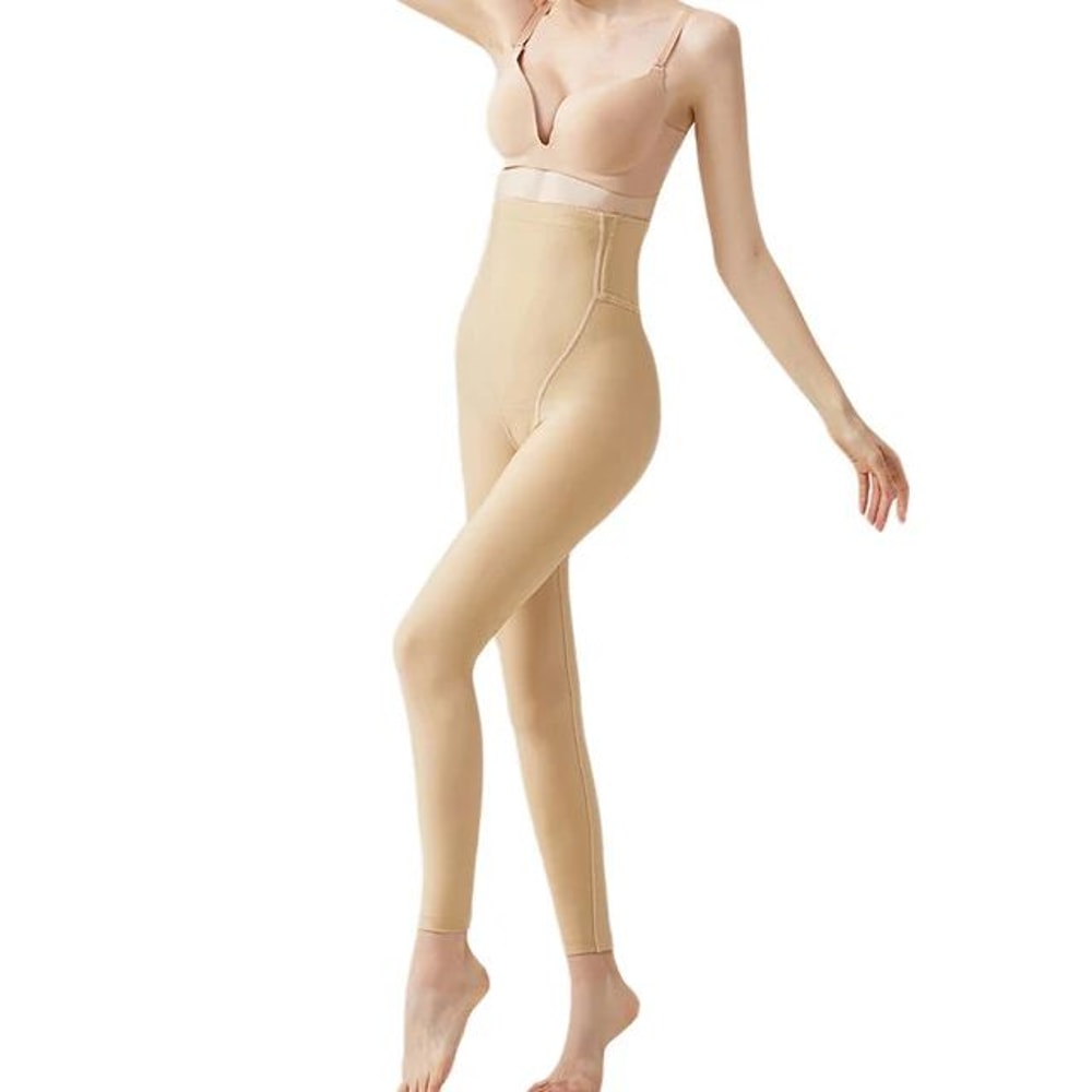 Womens PostLiposuction Compression Shapewear Thigh Belly Control Recovery Pants Medical Body Shap 18
