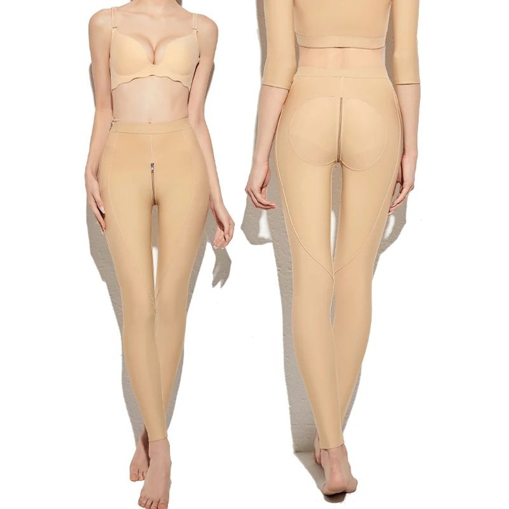 Womens PostLiposuction Compression Shapewear Thigh Belly Control Recovery Pants Medical Body Shap 20