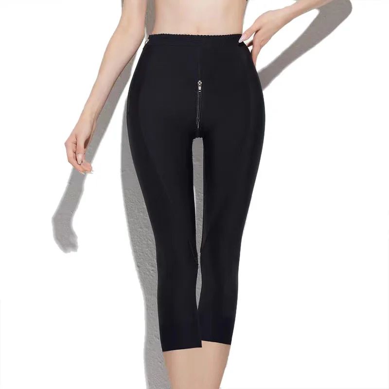 Womens PostLiposuction Compression Shapewear Thigh Belly Control Recovery Pants Medical Body Shap 23