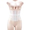 Womens Mesh Boned Corset Bustier PushUp Shaping Transparent Bodice For Waist Slimming Dress Outwe