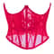 Womens Mesh Boned Corset Bustier PushUp Shaping Transparent Bodice For Waist Slimming Dress Outwe