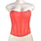 Womens Mesh Boned Corset Bustier PushUp Shaping Transparent Bodice For Waist Slimming Dress Outwe