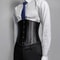 Mens 26 Steel Boned Corset Waist Trainer LaceUp Medieval Vintage Abdomen Control Waist Slimmer Wit 2