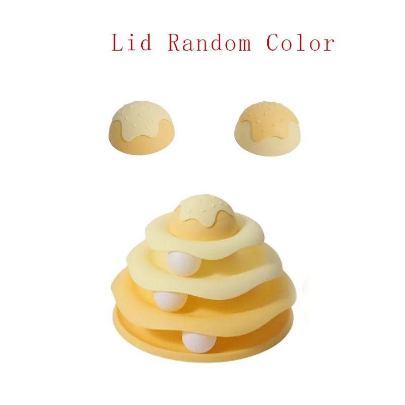 Interactive Cat Toy Turntable Teasing Stick Tunnel Set 10