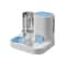 2in1 Automatic Cat Feeder Water Dispenser Set Tilted Gravity Food Feeder And Waterer For Cats Sma 10