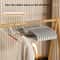 10 Pcs Space Saving Short Neck Clothes Hanger Narrow Low Hanger Storage With AntiShoulder Corner 2