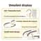 10 Pcs Space Saving Short Neck Clothes Hanger Narrow Low Hanger Storage With AntiShoulder Corner 5