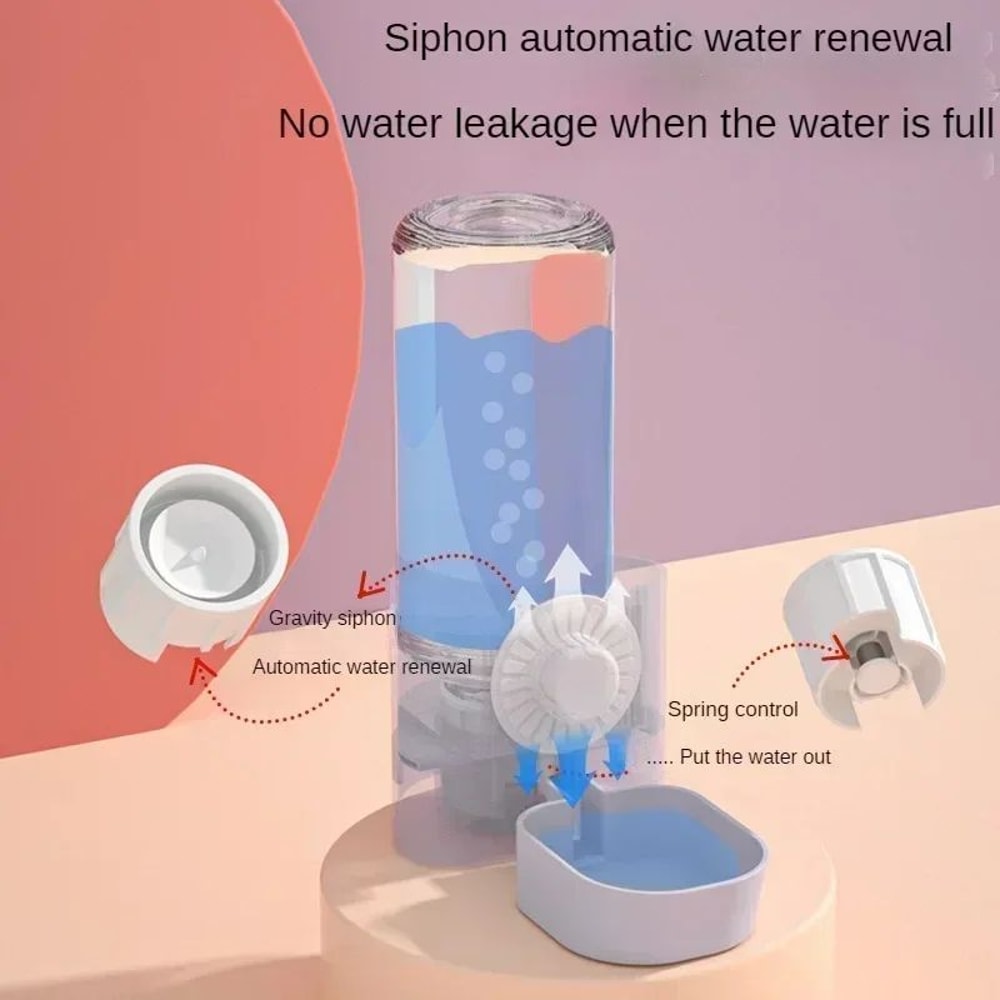 Rabbit Water Feeder For Cage Hanging Automatic Water Dispenser Bottle Bowl 17oz For Hamster Hedgeh 1