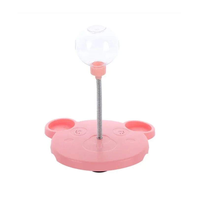 Interactive Treat Dispensing Puzzle Ball Slow Feeder Food Leaking Toy For Cats Dogs With Catnip F 6