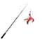 709 In Telescopic Feather Wand Cat Toy Carbon Fiber ExtraLong Teaser Stick For Interactive Play Sc 6