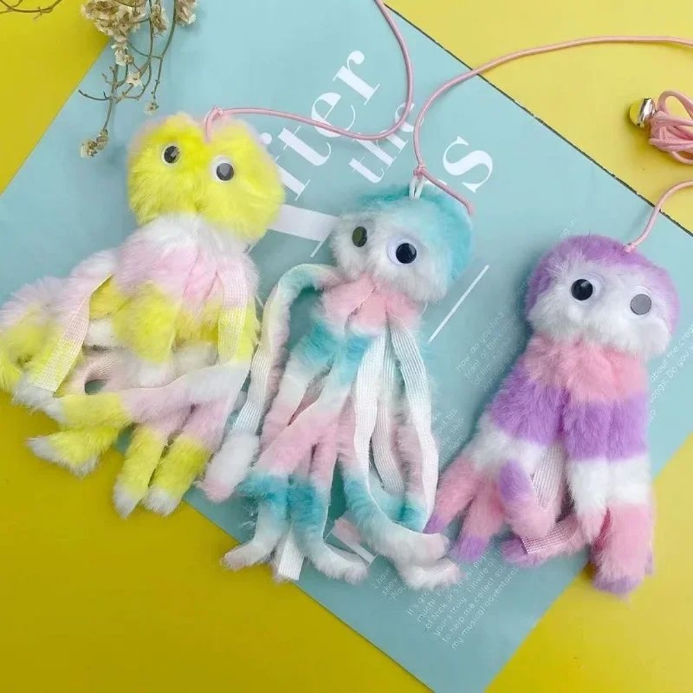 Hanging Door Bungee Cat Toy Elastic Swing Teaser For SelfPlay Boredom Relief Indoor Exercise 1