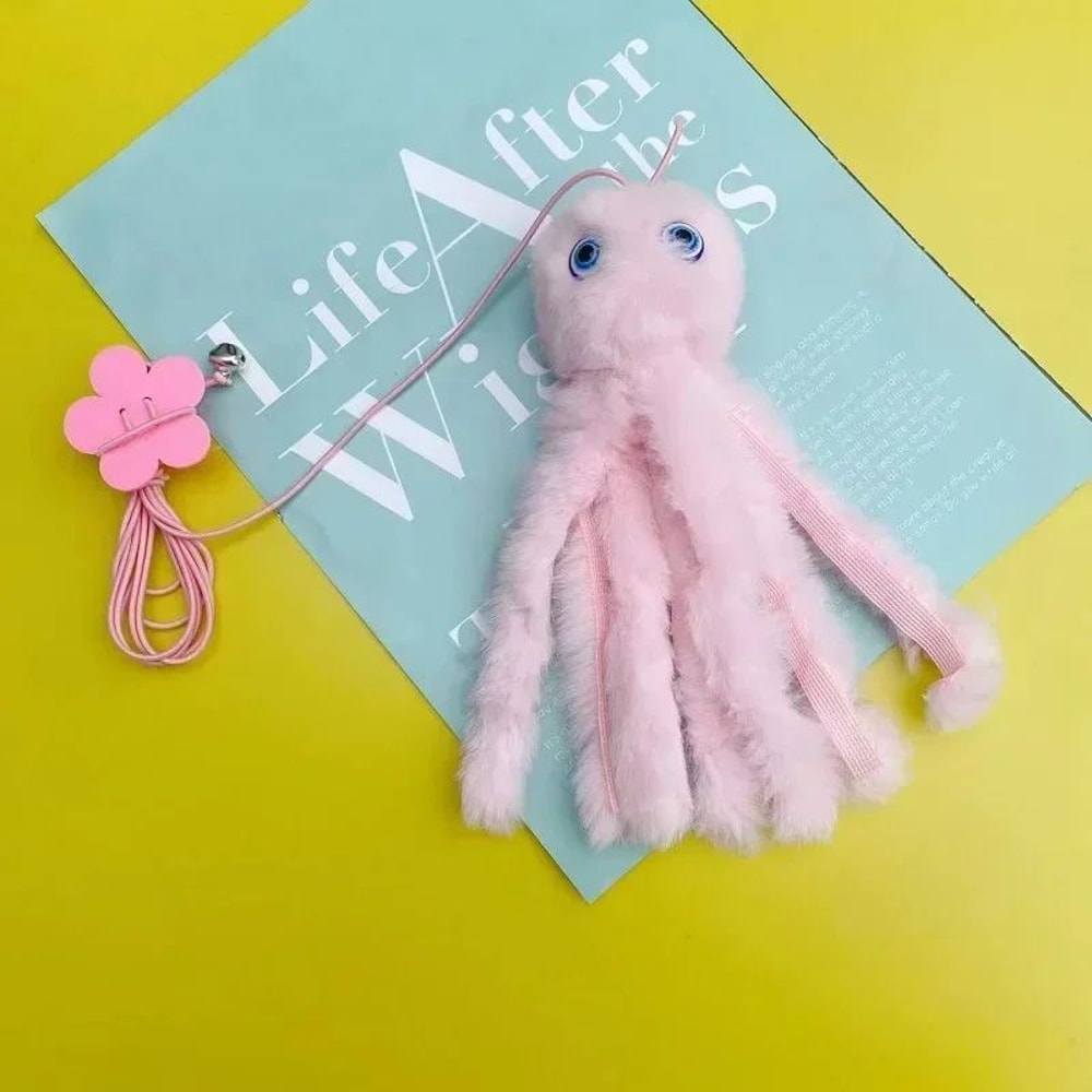 Hanging Door Bungee Cat Toy Elastic Swing Teaser For SelfPlay Boredom Relief Indoor Exercise 8