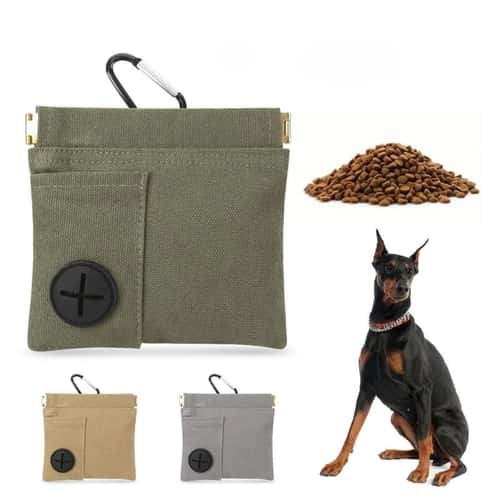 Portable Dog Training Treat Waist Bag – Snack & Poop Bag Holder Pouch for Walking, Rewards & Outdoor Training