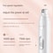 USB Rechargeable Electric Pet Nail Grinder With LED Light 2Speed Dog Cat Nail Trimmer With Polish 2