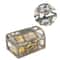Transparent Pirate Treasure Chest Jewelry Box Crystal Gem Storage Organizer For Trinkets Rings Ke 2