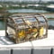 Transparent Pirate Treasure Chest Jewelry Box Crystal Gem Storage Organizer For Trinkets Rings Ke 3
