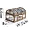 Transparent Pirate Treasure Chest Jewelry Box Crystal Gem Storage Organizer For Trinkets Rings Ke 6