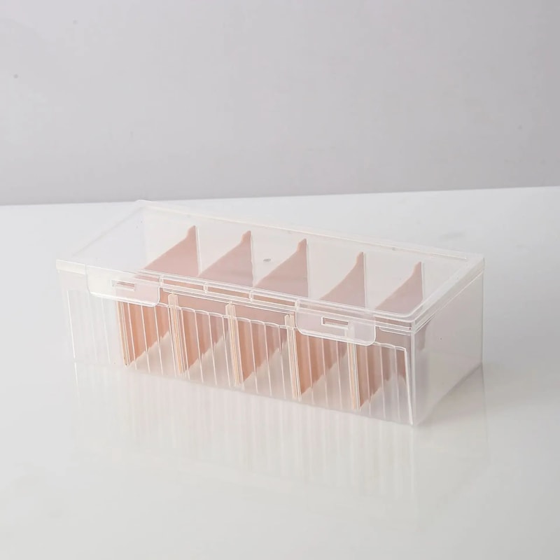 Transparent Clamshell Game Card Storage Box Portable Plastic Organizer For Board Games Trading Ca 7