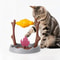 360 Rotating Treat Hiding Feeder Toy Slow Feeder Puzzle For Cats Dogs Roasted Chicken Leg Design 3