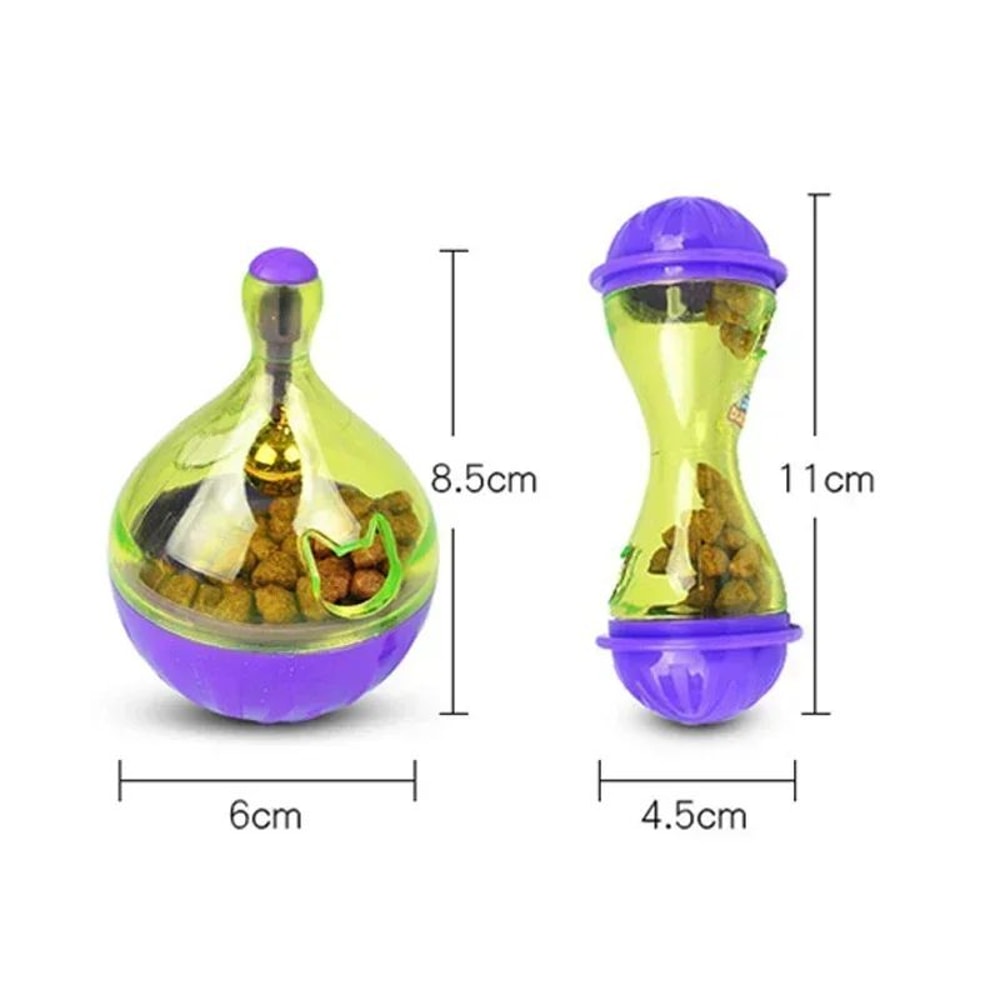 MouseShaped Treat Dispensing Tumbler Toy Interactive Slow Feeder Ball For Cats Food Leakage Puzzle 2