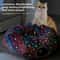 Foldable Cat Tunnel Bed With Peekaboo Cave Washable Winter Playhouse With 4 Entry Points For Kitte 5